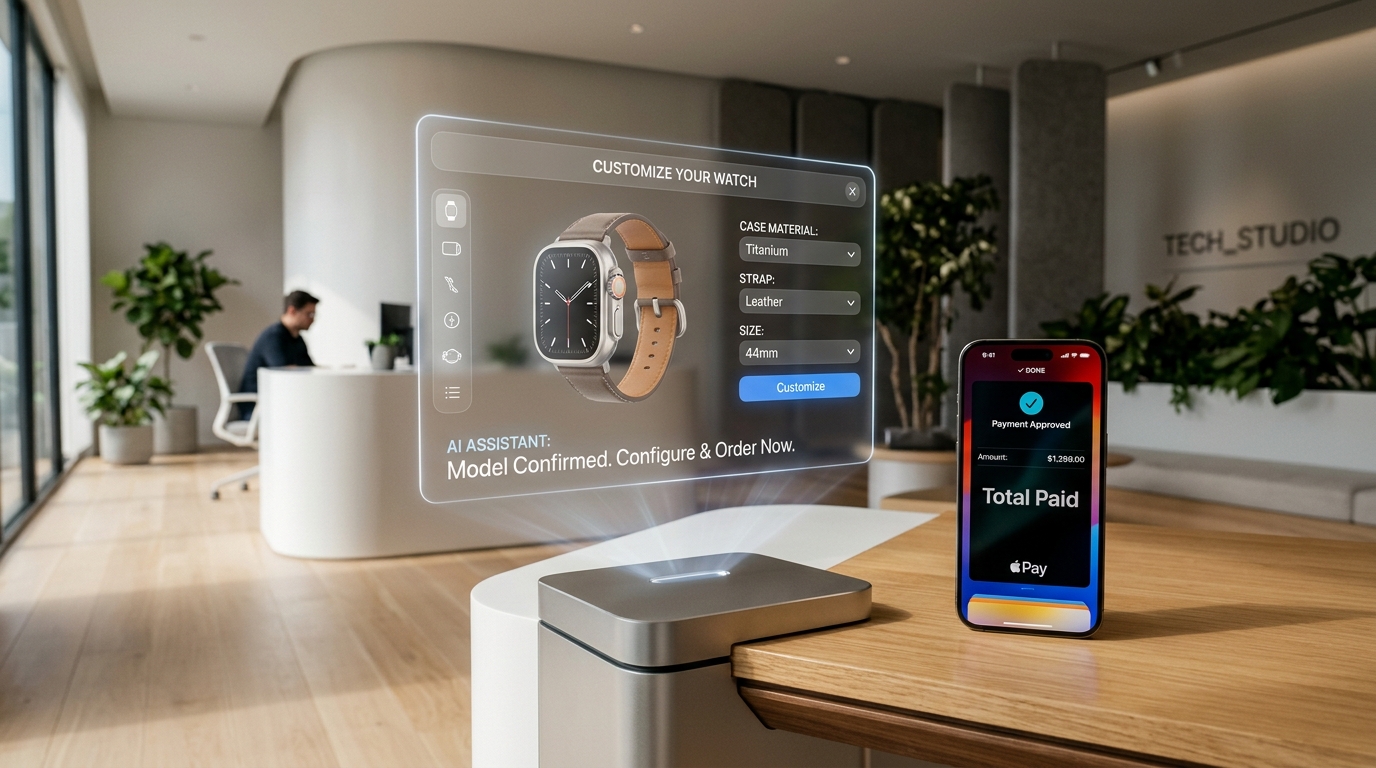 The 24/7 Sales Agent with 1-Tap Apple Pay