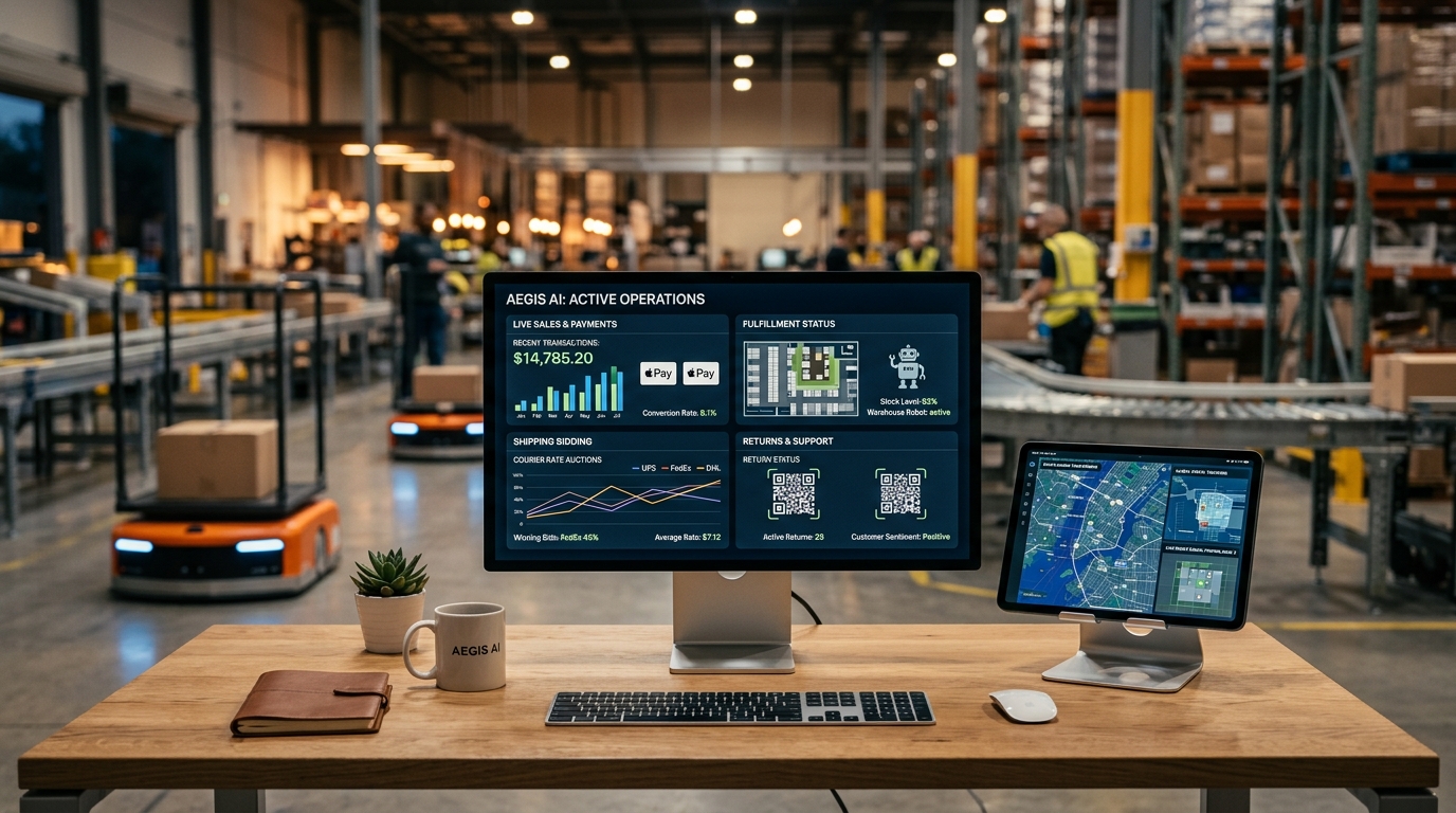 Autonomous AI Agent Fleet Operations Command Desk