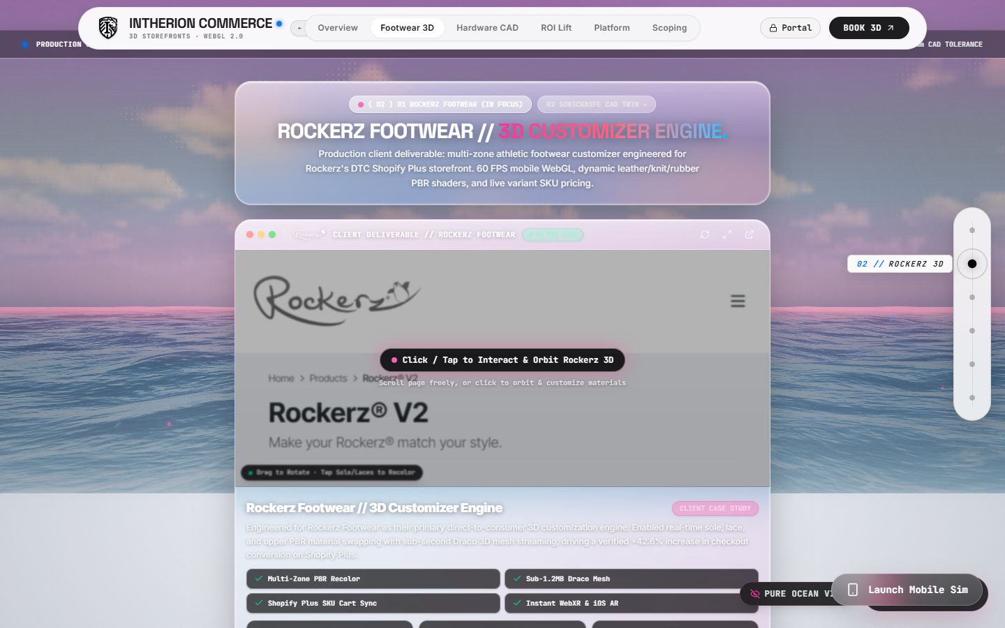 Rockerz V2 Olympic Hardware Storefront Preview