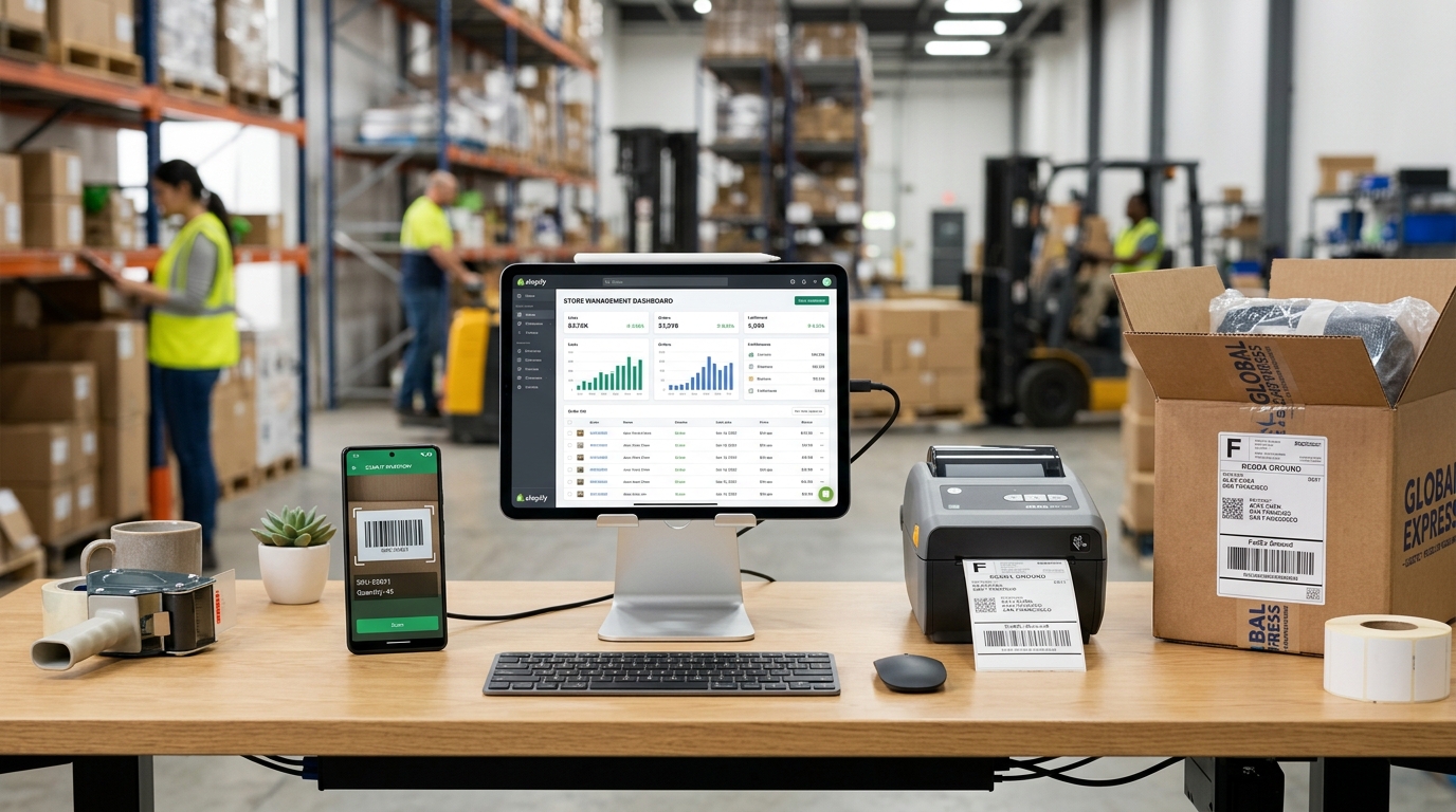 All-In-One Warehouse, Mobile Scanner & Fulfillment Suite